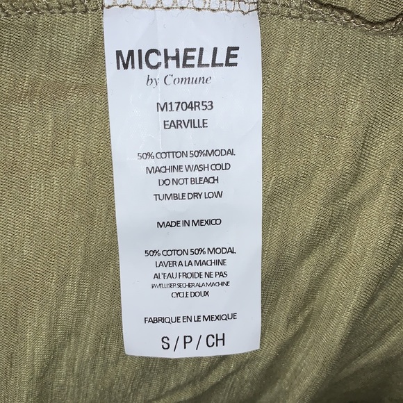 Michelle by Comune Sundress Army Green Small - Picture 9 of 10